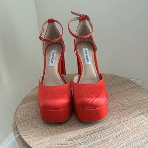 Red Steve Madden Heels